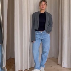 Relaxed Jeans Washed Blue DJERF AVENUE